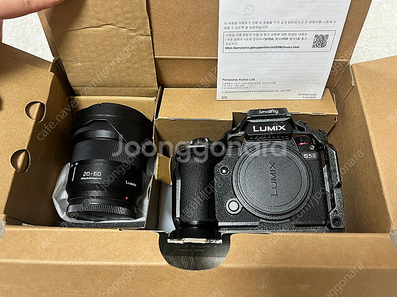 S5m2 카메라 배터리2개 충전기 스몰리그 번들렌즈/2...--2