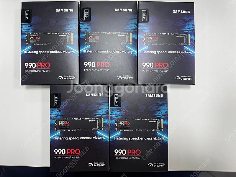[미개봉] 삼성전자 990PRO 4TB 정품--0