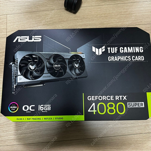 asus 4080 super oc tuf 판매합니다.