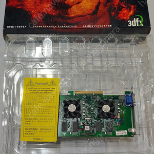 3DFX 부두5 5500 AGP 팝니다.