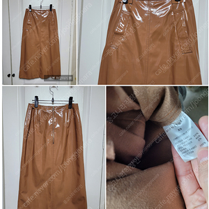 몽또또 Patent Leather Skirt 치마