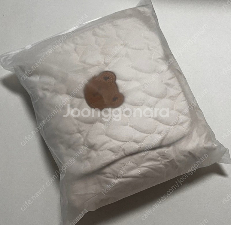 새상품)아기띠워머패딩 누빔(곰돌이)--0