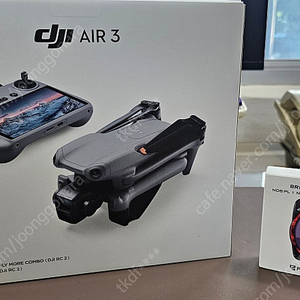 [DJI AIR 3] DJI AIR 3 드론 플라이모어 콤보 판매합니다! (13만원 상당 프리웰 ND/PL필터 포함)