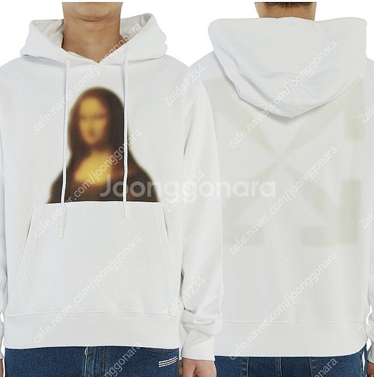 오프화이트 후드티--0