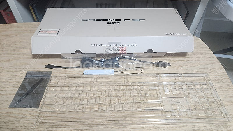 엠스톤 그루브F 블루블랙 밀키축 V2 38g--1
