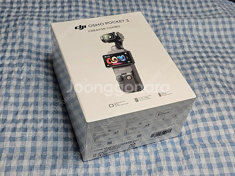 DJI 오즈모 포켓3 크리에이터 콤보 미개봉.--0