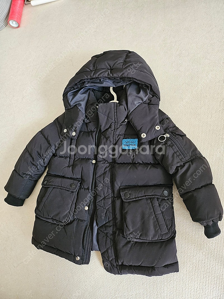 베네통 유아 겨울 패딩100 택포--0