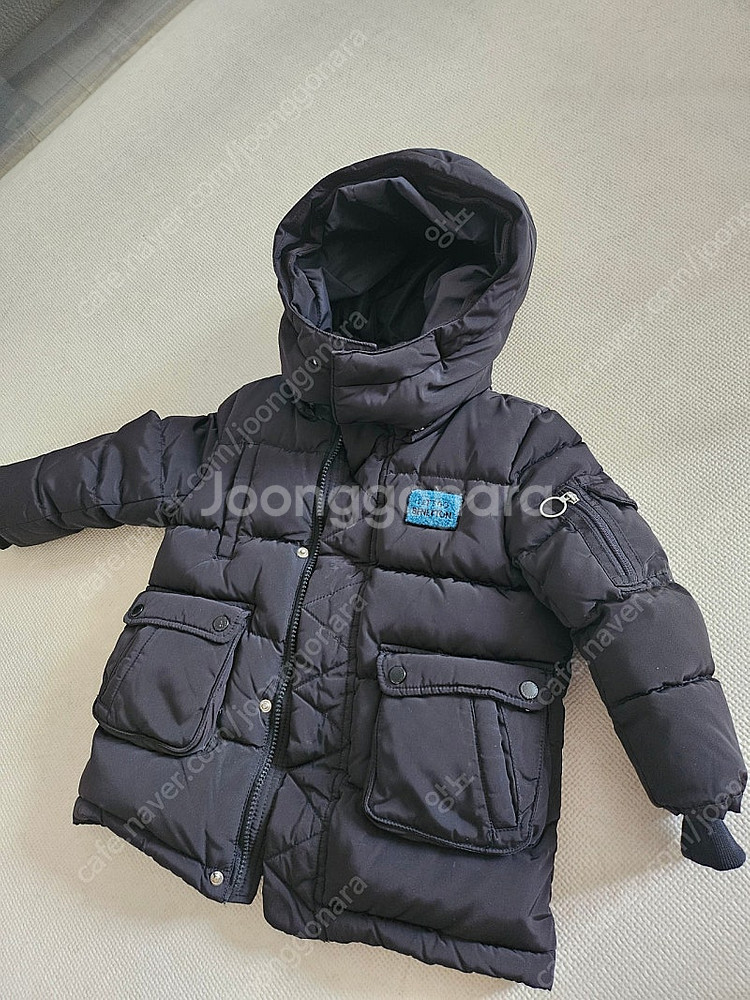 베네통 유아 겨울 패딩100 택포--6