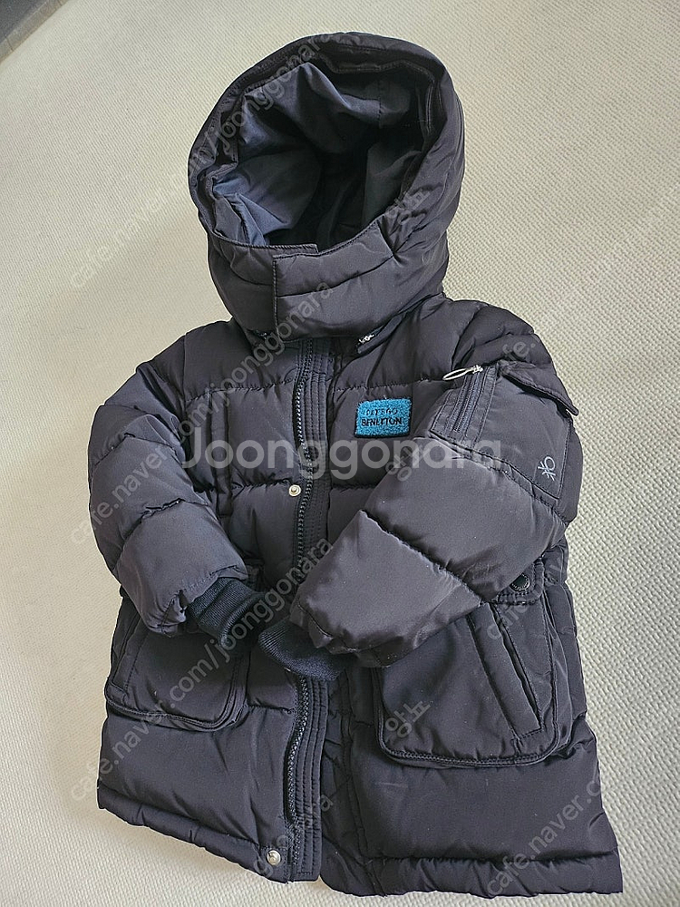 베네통 유아 겨울 패딩100 택포--7
