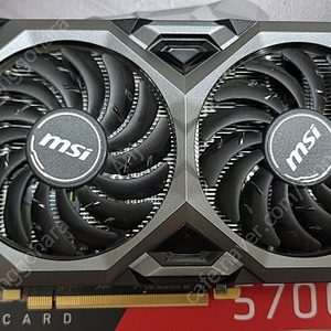 [개인] MSI MECH RX5700XT 8GB(풀박스) 총 2개 충남 서산 당진(개당 택포 17만원)