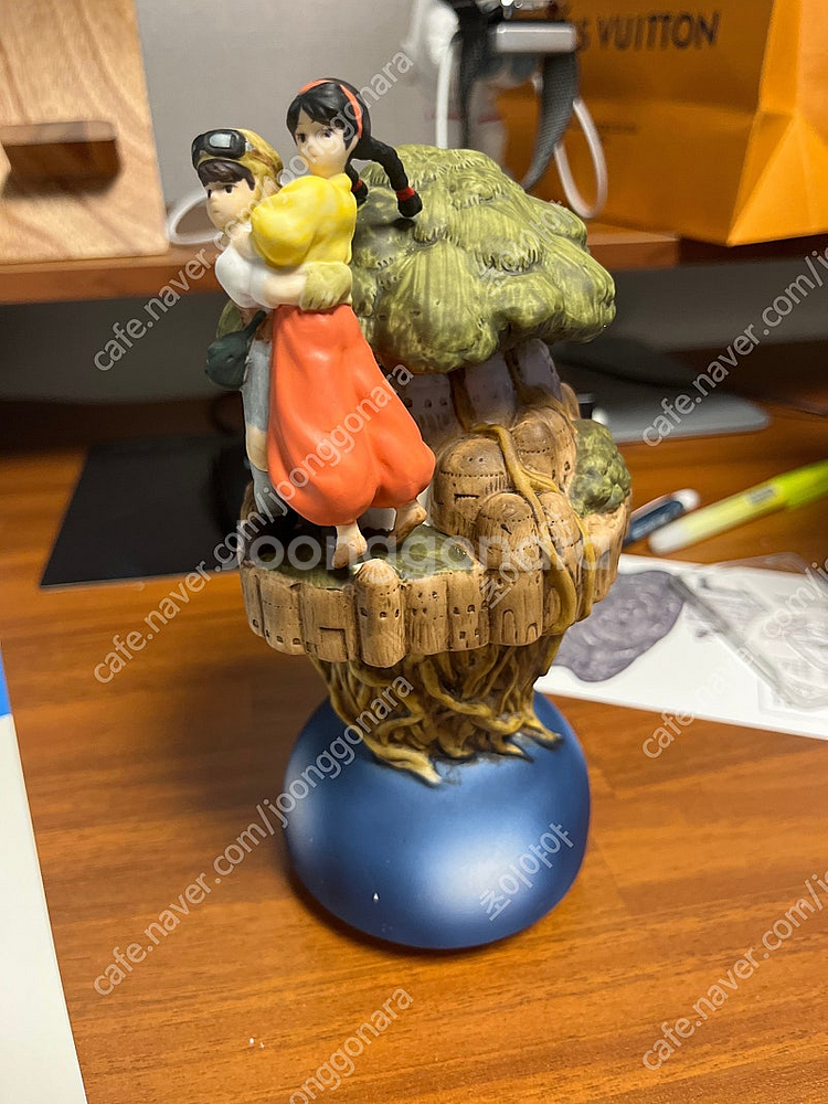 지브리 천공의 성 라퓨타 도자기 오르골--0