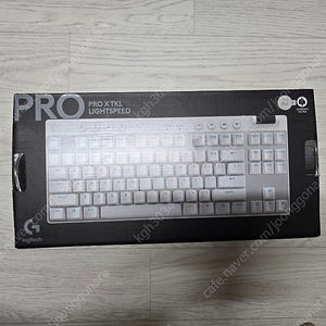 로지텍 g pro x tkl 택타일 화이트 팝니다.