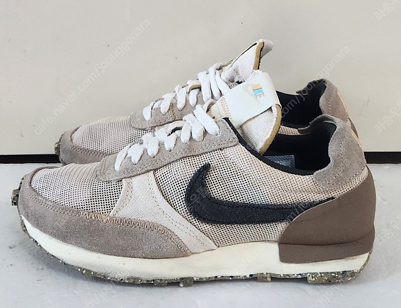 [240] 나이키 데이브레이크 타입 헴프브라운 친환경소재 와플와웃솔 DAYBREAK 천연소가죽매쉬 스웨이드레더LTR...--1