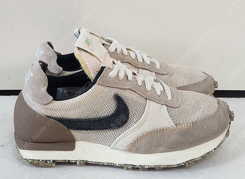 [240] 나이키 데이브레이크 타입 헴프브라운 친환경소재 와플와웃솔 DAYBREAK 천연소가죽매쉬 스웨이드레더LTR...--3