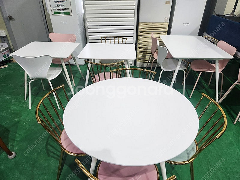 카페 식당 업소용 의자 테이블 보조스튤 쇼파--1