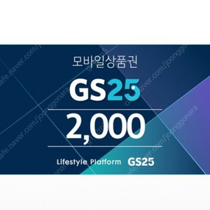 gs25 편의점 3천원