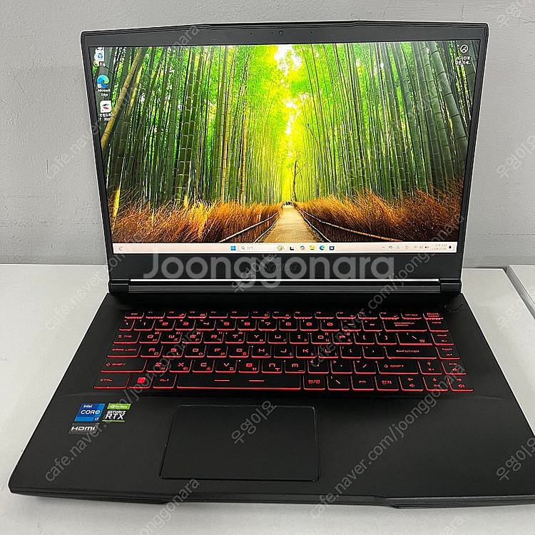 MSI GF63 thin 11uc i7 RTX3050--0