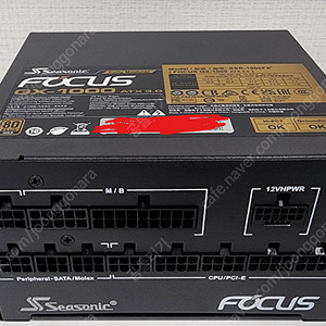 시소닉 FOCUS GOLD GX-1000 풀모듈러 파워 중고팝니다