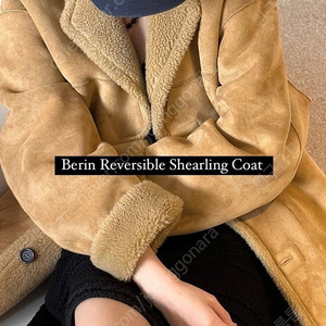 Ribbonbit berin reversible shearling coat 리본빛 리버시블 시어링코트