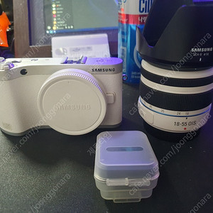 삼성 미러리스 NX300 화이트 + 18-55 iii OIS 12만원