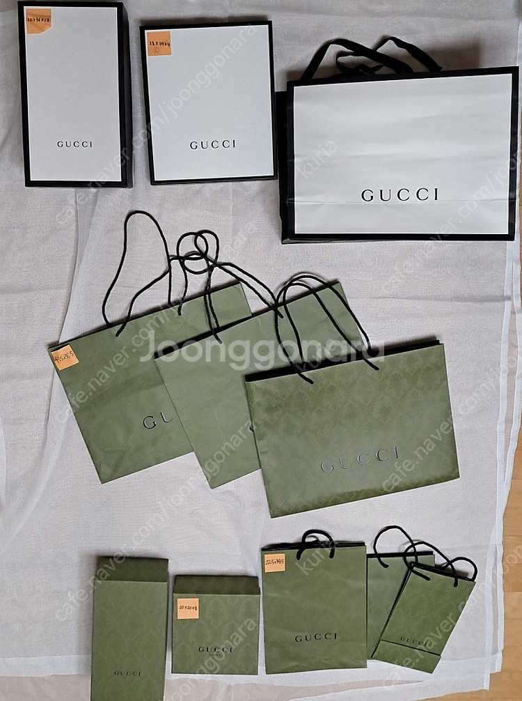 구찌 GUCCI 쇼핑백 선물상자 선물박스 포장--3
