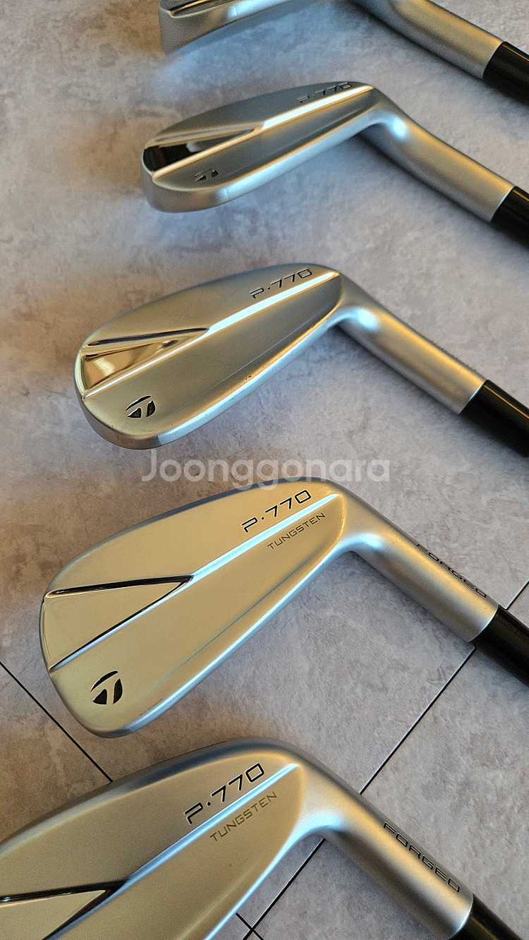 테일러메이드 23년 P770 신형 특주 아이언--1
