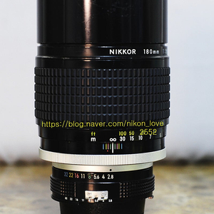 니콘 mf ais 180mm f2.8 중고