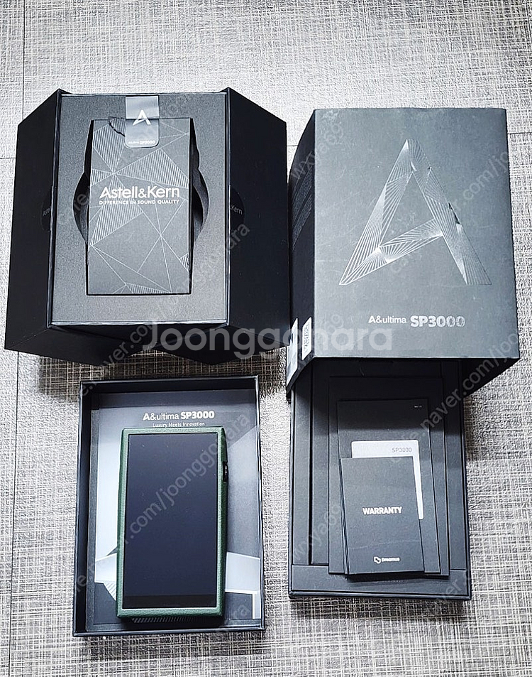[DAP] 아스텔앤컨 SP3000 블랙 판매합니다.--0