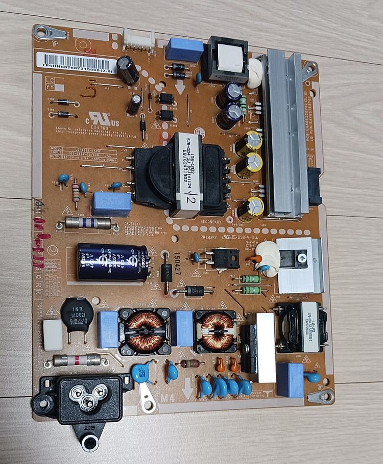 49LF5400 메인보드, 파워보드, 티콘보드 이미지