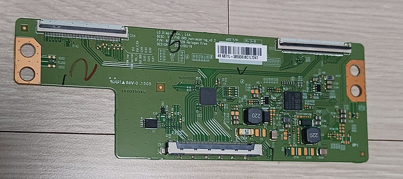 49LF5400 메인보드, 파워보드, 티콘보드 이미지