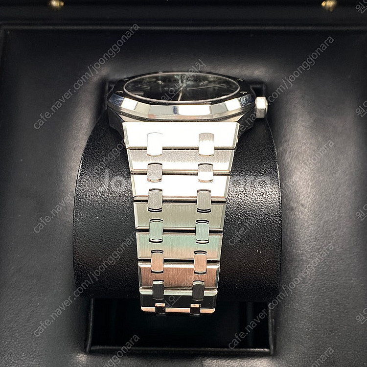 [팝니다] 오데마피게 로얄 오크 15500ST. OO.1220ST.03 블랙 다이얼 41mm - 2019년식 (10...--4