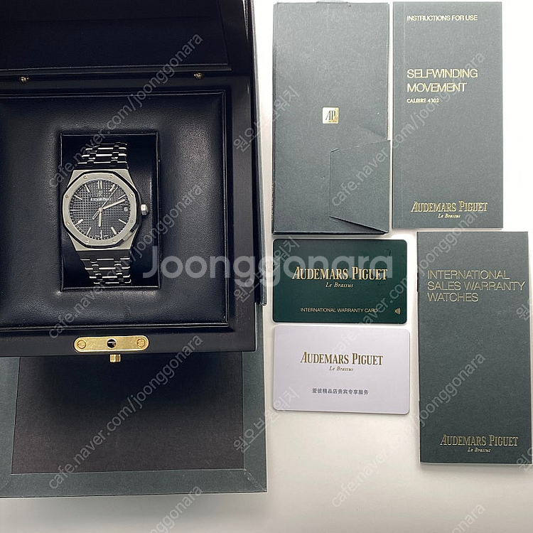 [팝니다] 오데마피게 로얄 오크 15500ST. OO.1220ST.03 블랙 다이얼 41mm - 2019년식 (10...--5