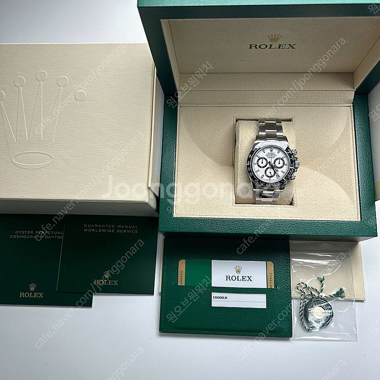 [팝니다] 롤렉스 데이토나 (세라토나) 흰판 116500LN - 2020년--4