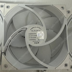 [미사용] Thermalright TL-P12W-S 서린 쿨러120mm 3개 판매합니다