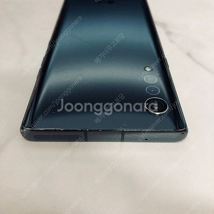 LG G9 벨벳 블랙 128기가 액정깨끗! 매우깨끗! ...--3