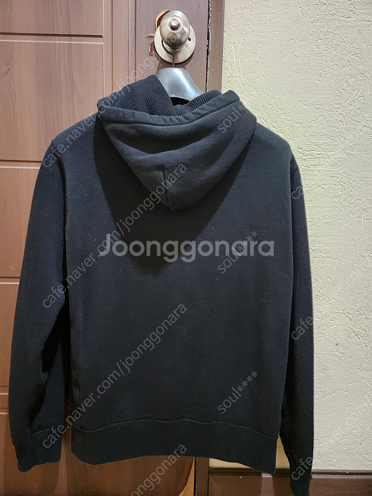 폴로집업후드블랙 100--1