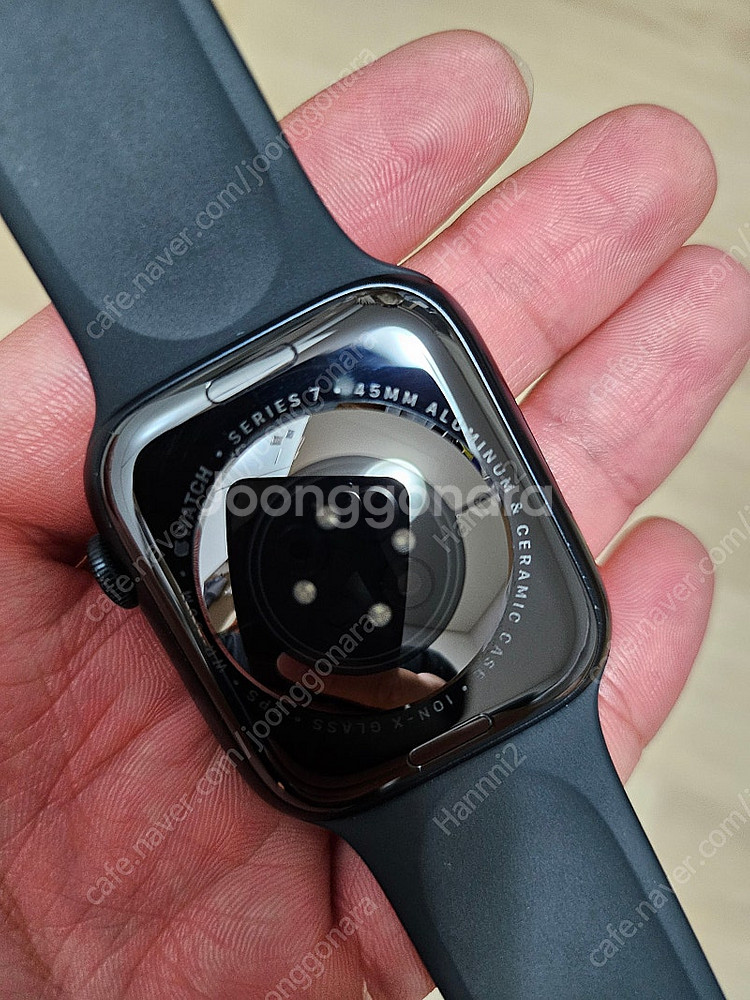 애플워치7 45mm GPS미드나이트 판매합니다--4