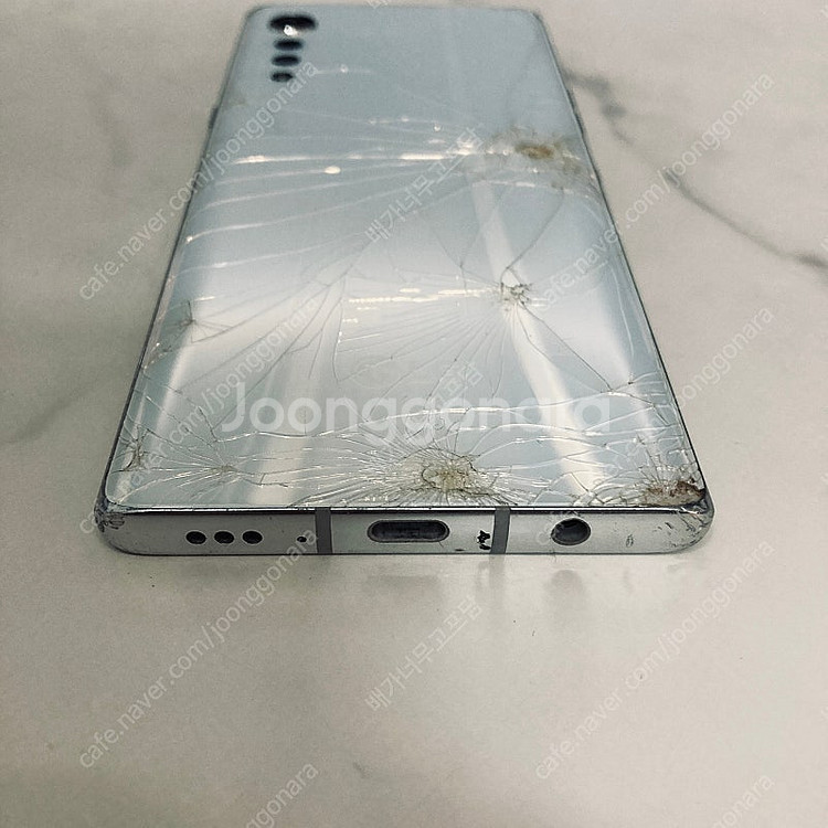LG G9 벨벳 화이트 128기가 액정깔끔! 7만5천원...--2