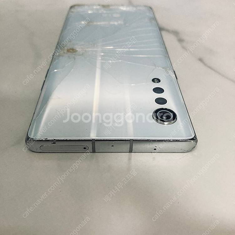LG G9 벨벳 화이트 128기가 액정깔끔! 7만5천원...--3