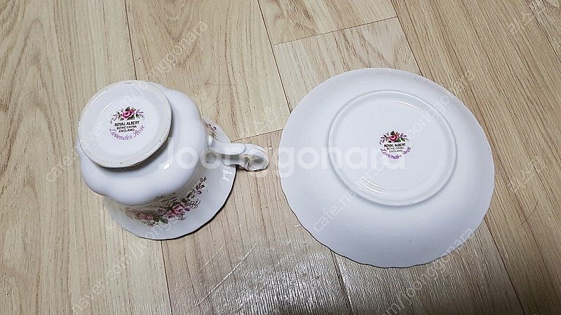 빈티지 앤티크 커피잔 티컵 본차이나 앤슬리 크라운스태포...--6