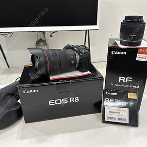 [가격인하] 캐논 RF 24-70, 2470 F2.8 알계륵 풀박스