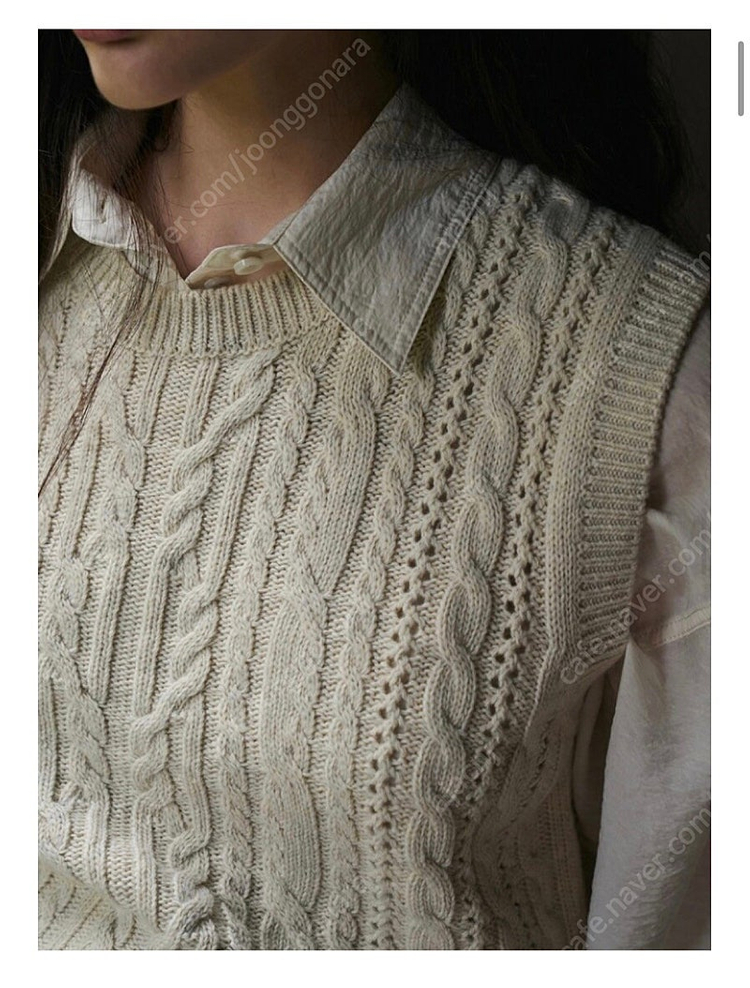 라메레이 니트 베스트--1