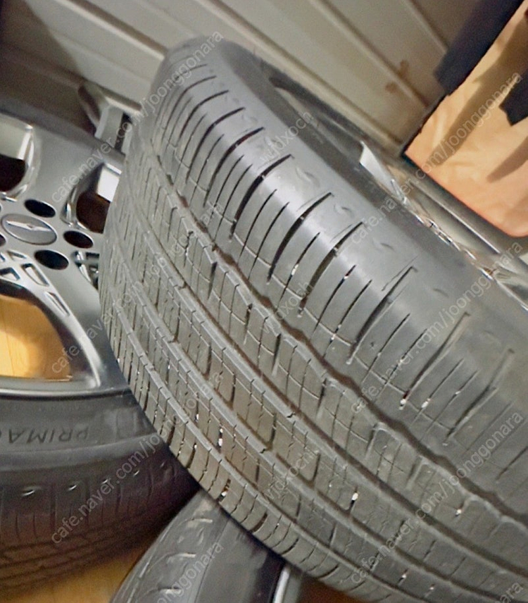 제네시스 G80 미쉐린 휠+타이어 (245-50-20) 한대분(타이어상태 90%정도)--3