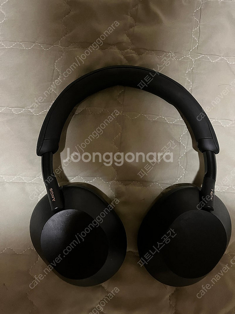 SONY 소니 wh 1000xm5 헤드셋 블랙 팝니다--0