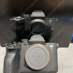 SONY A7M4 풀프레임 미러리스 카메라