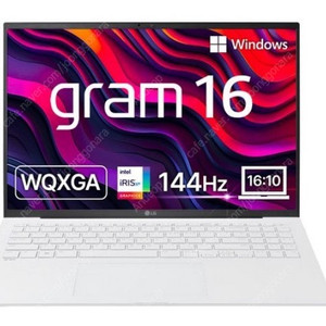 LG전자 2024 그램 40.6 코어 i5 인텔 13세대, 스노우 화이트, 256GB, 16GB, WIN11 Home 16Z90R-GA5VK