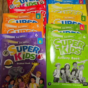 수퍼맘 회화코스북 수퍼 키즈 super kids 5~6단계​ 새 책 일괄