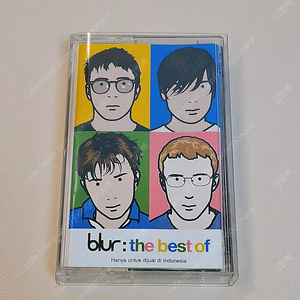 블러 blur : the best of 카세트 테이프