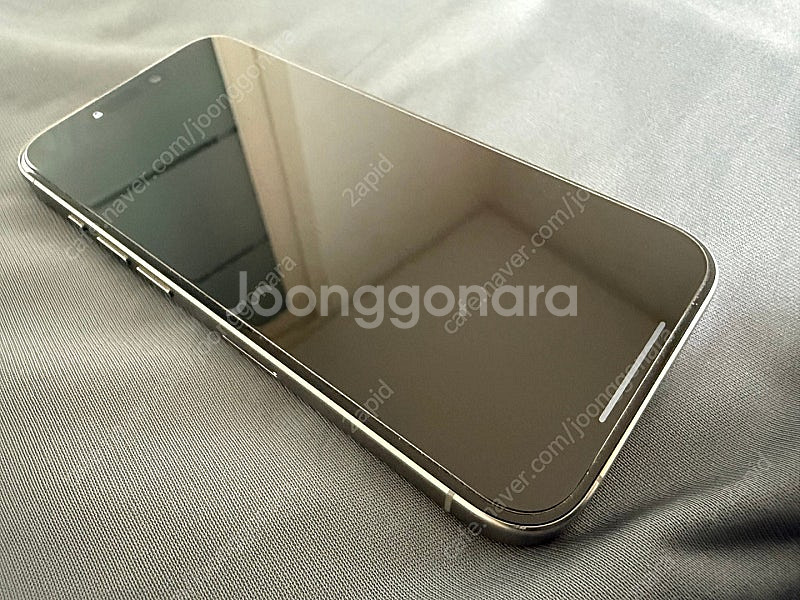 아이폰 15 프로 256기가 내츄럴 티타늄 판매합니다.(자급제)(+구성품 서비스)--4