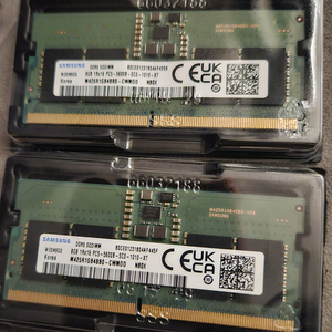 새상품) 삼성 노트북 램 DDR5 5600mhz 8GB×2개 팝니다